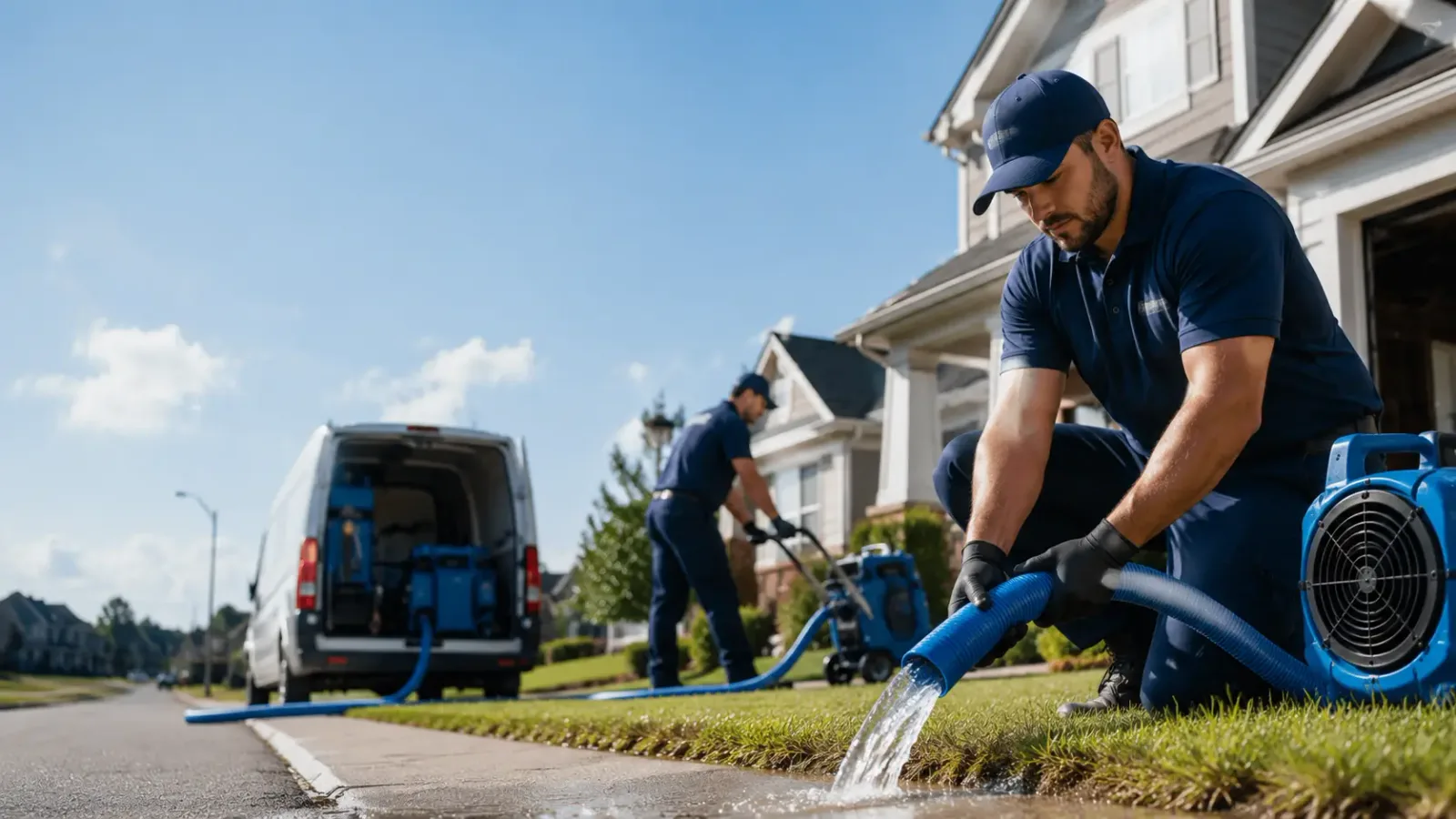Flood Damage Restoration in Belle Chasse, LA